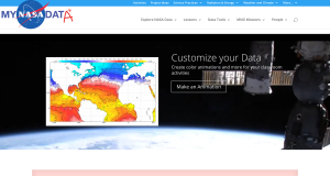 The MY NASA DATA Website